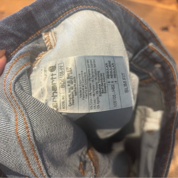 Carhartt Women’s Slim Fit Jeans – Size 6 Regular – Classic Workwear Denim - Picture 5 of 7